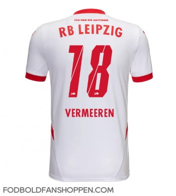 RB Leipzig Arthur Vermeeren #18 Hjemmebanetrøje 2024-25 Kortærmet